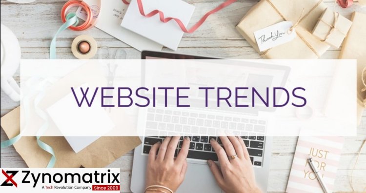  latest website trends: 