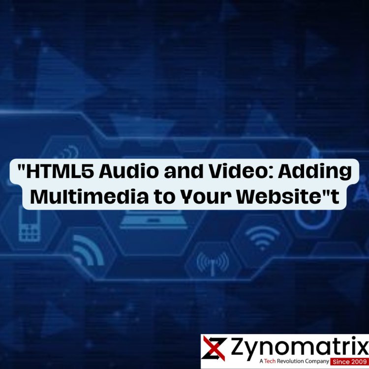 "HTML5 Audio and Video: Adding Multimedia to Your Website"